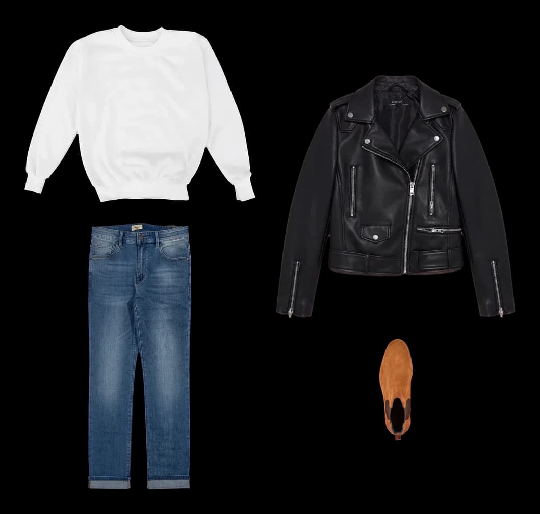 A look Drape put together for "Style me for a cold day outside"